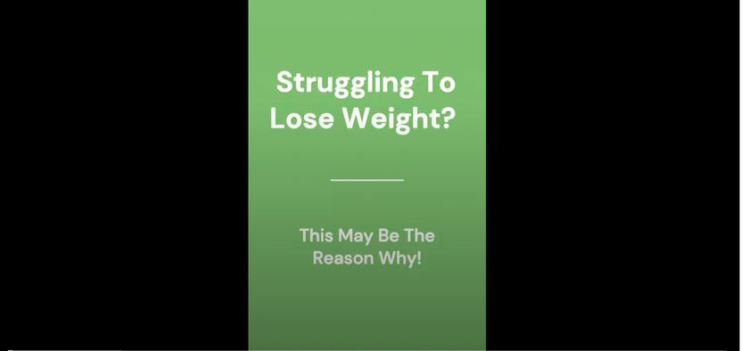 Struggling To Lose Weight?
